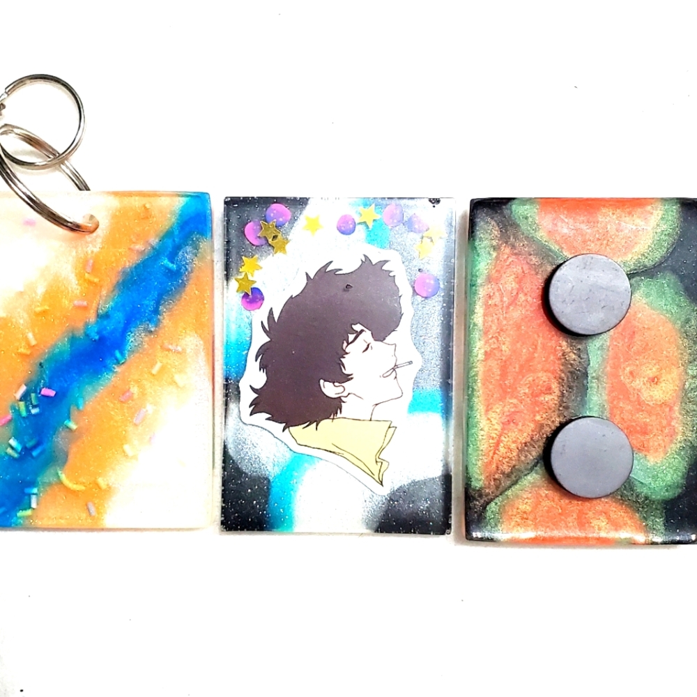 Spike Cowboy Bebop Keychain or Fridge Magnet *Your Choice*